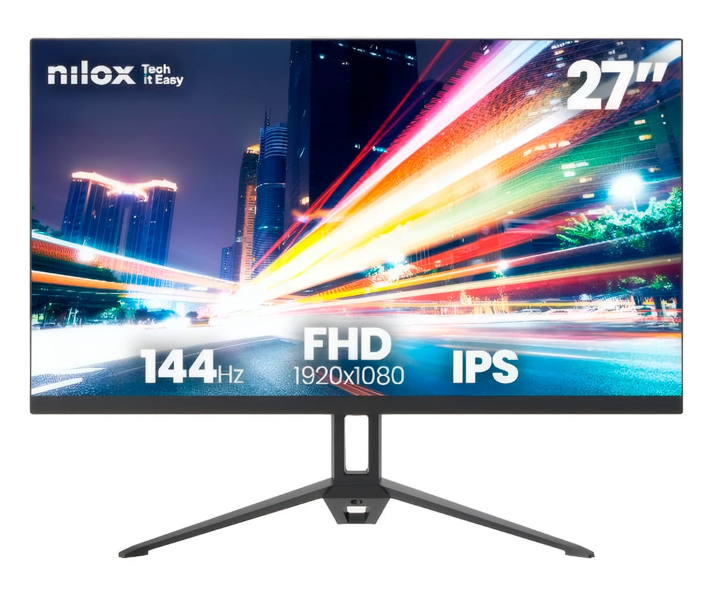 NILOX NXM27FHD14411 NEGRO / MONITOR 27" IPS 144HZ FULL HD