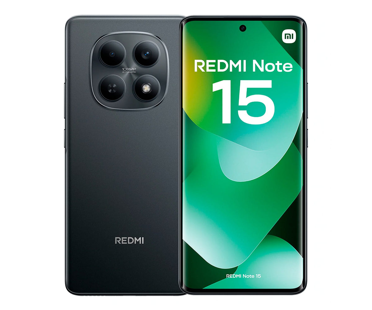 XIAOMI REDMI NOTE 15 4G BLACK / 8+128GB / 6.77" AMOLED 120HZ FULL HD+