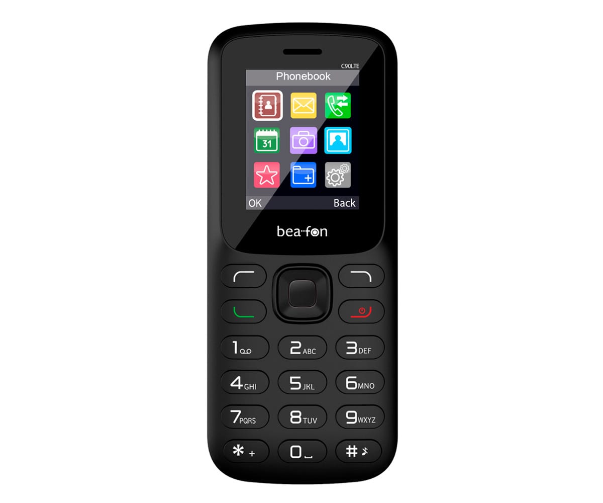 BEAFON C90 LTE BLACK / MÓVIL 1.7"