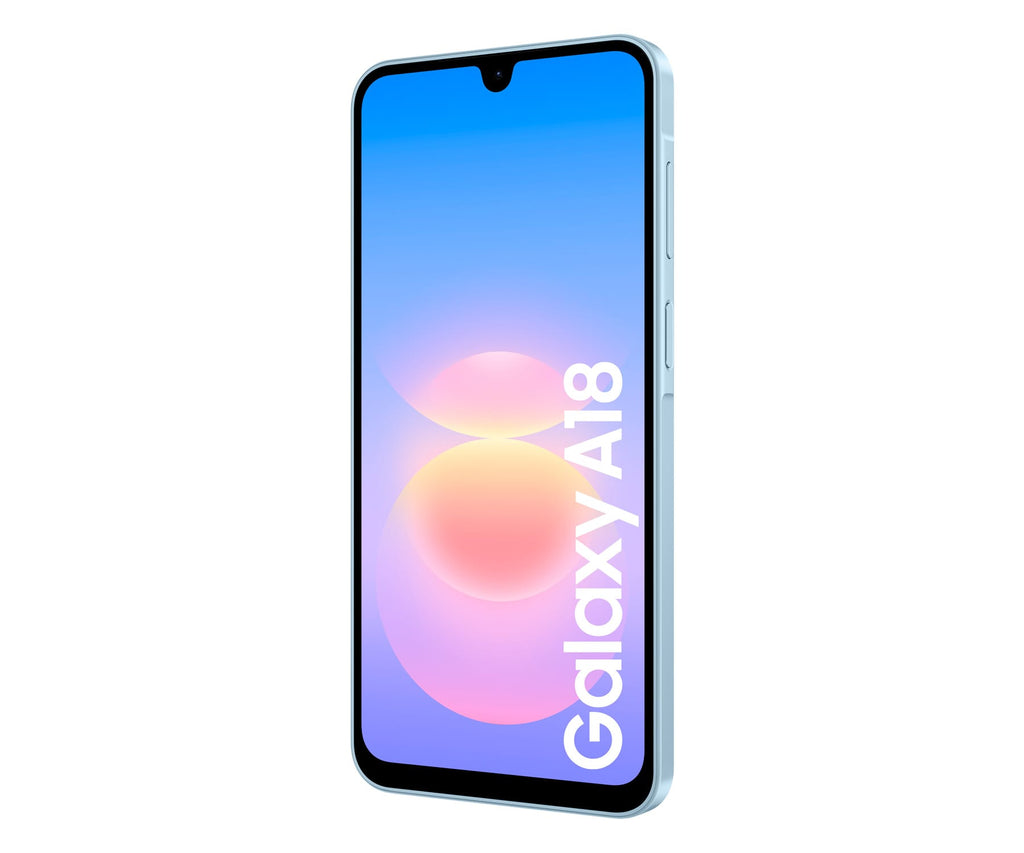 SAMSUNG GALAXY A18 LIGHT BLUE / 8+256GB / 6.7" 90HZ SUPER AMOLED FHD+ - detalle