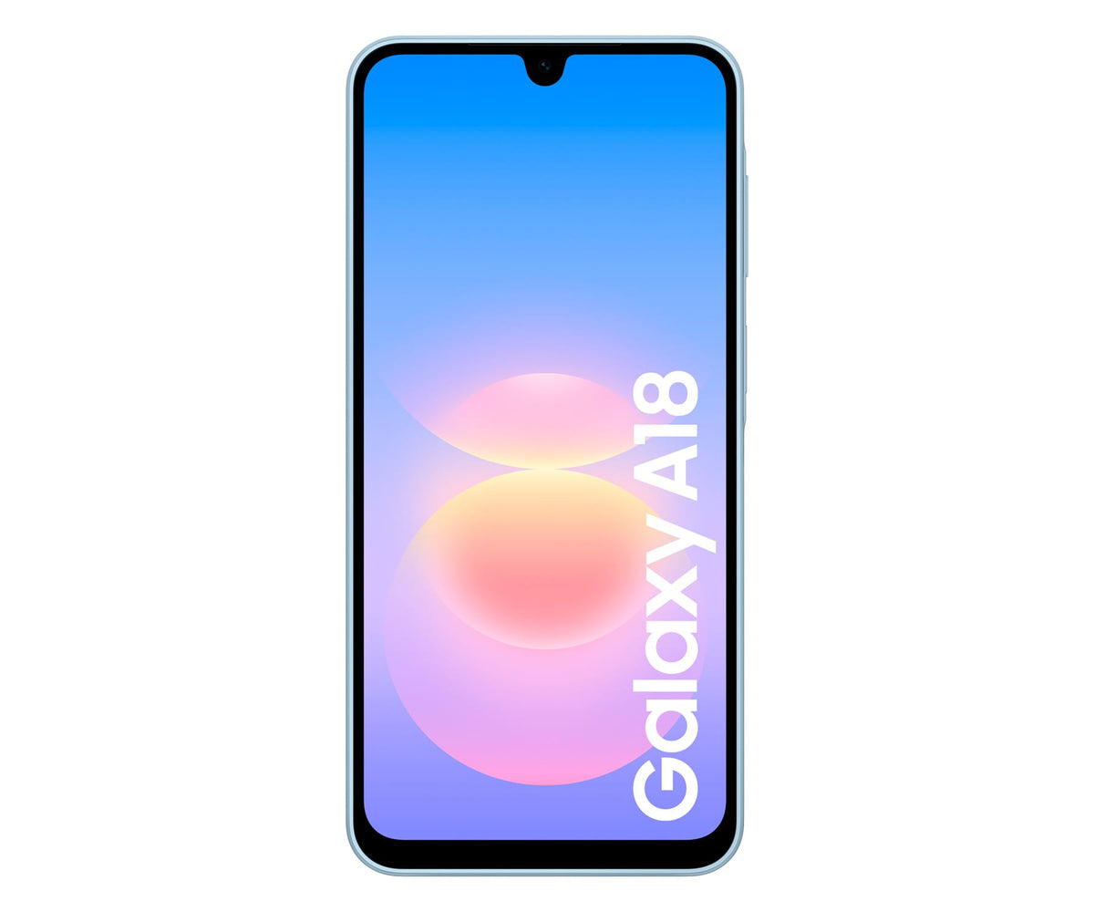 SAMSUNG GALAXY A18 LIGHT BLUE / 8+256GB / 6.7" 90HZ SUPER AMOLED FHD+ - detalle