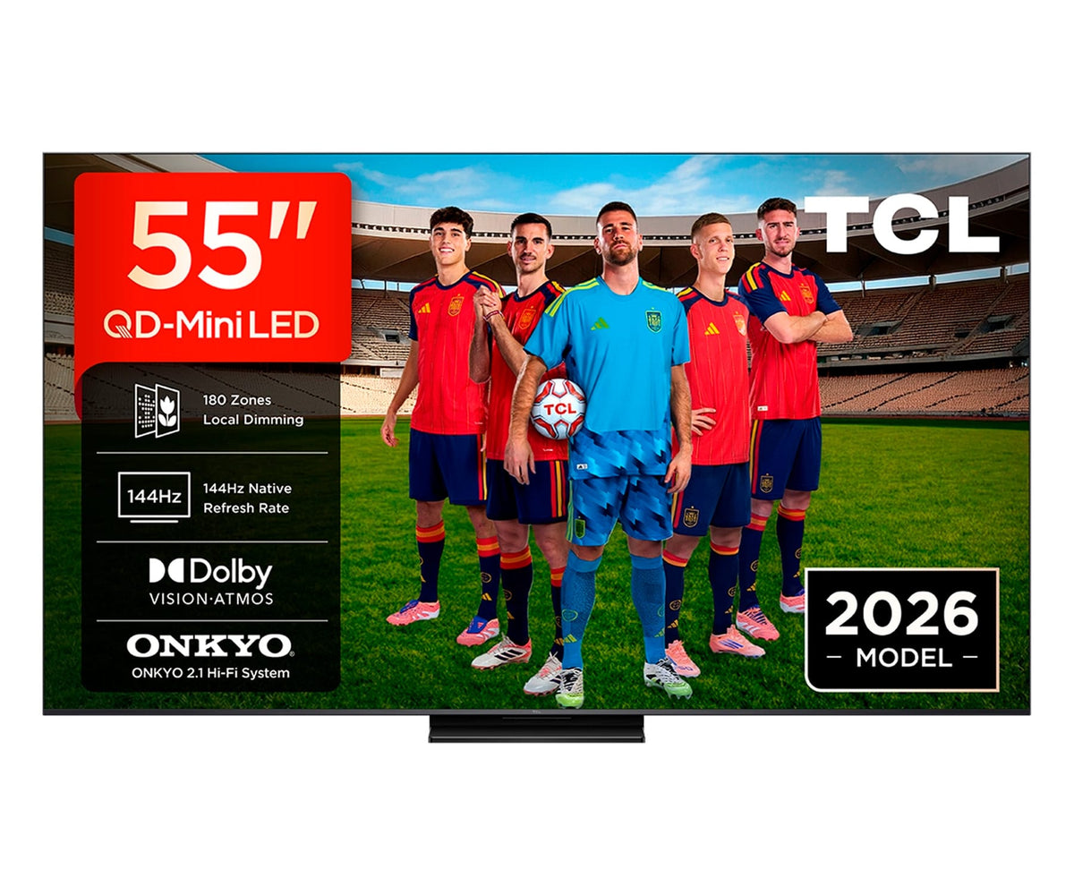 TCL 55C6K PRO NEGRO / TELEVISOR SMART TV 55" / 4K UHD QD-MINILED / 144 HZ