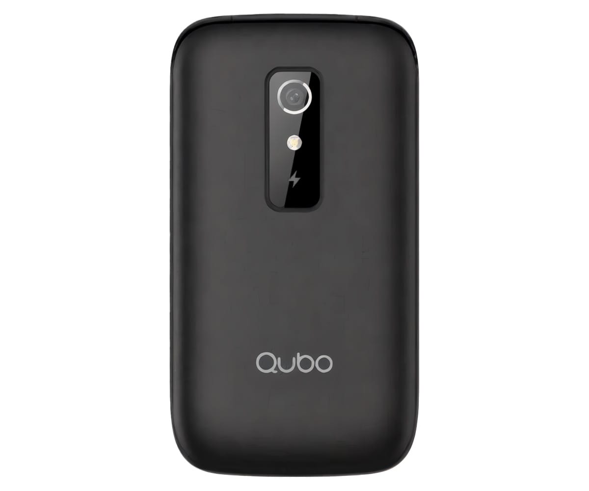 QUBO P-220BKC BLACK / MÓVIL 2,8" - detalle