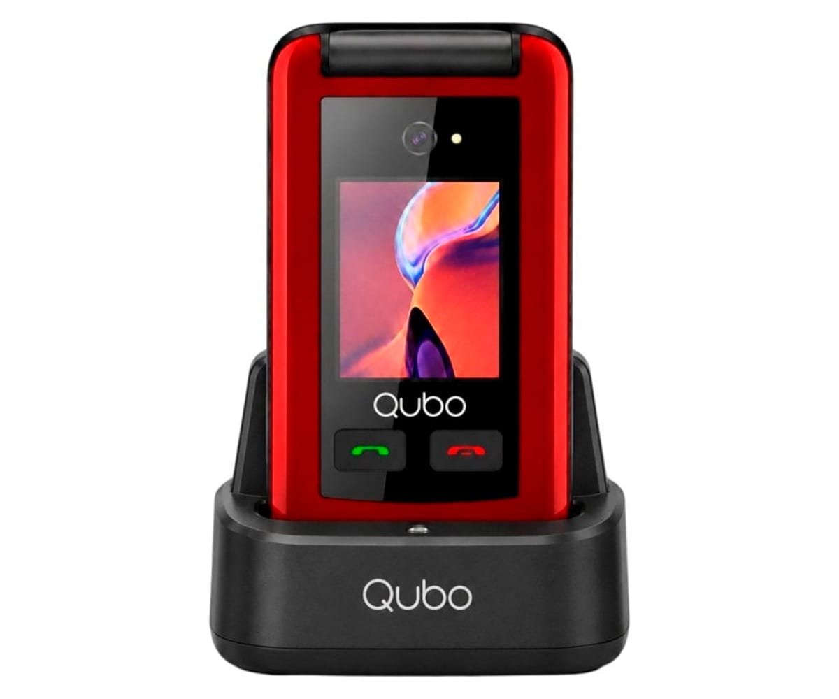 QUBO X-247RDC RED / MÓVIL 2,4"