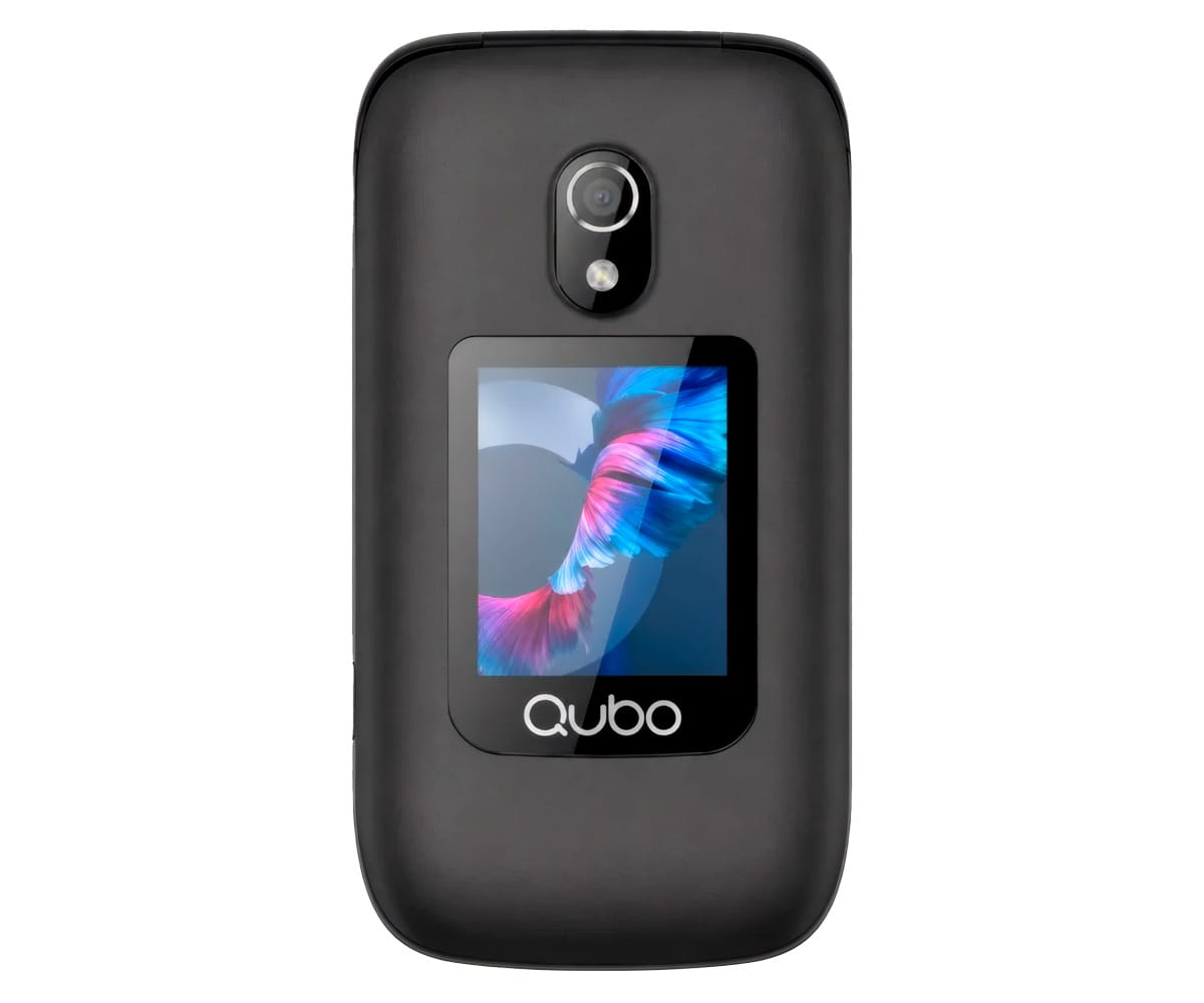QUBO P-221BKC BLACK / MÓVIL 2,8" - detalle