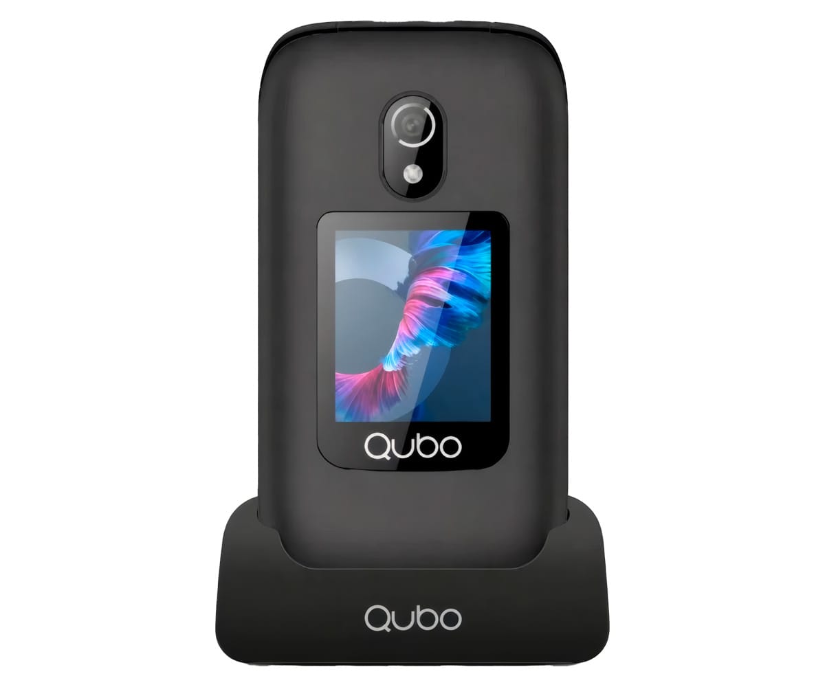 QUBO P-221BKC BLACK / MÓVIL 2,8"