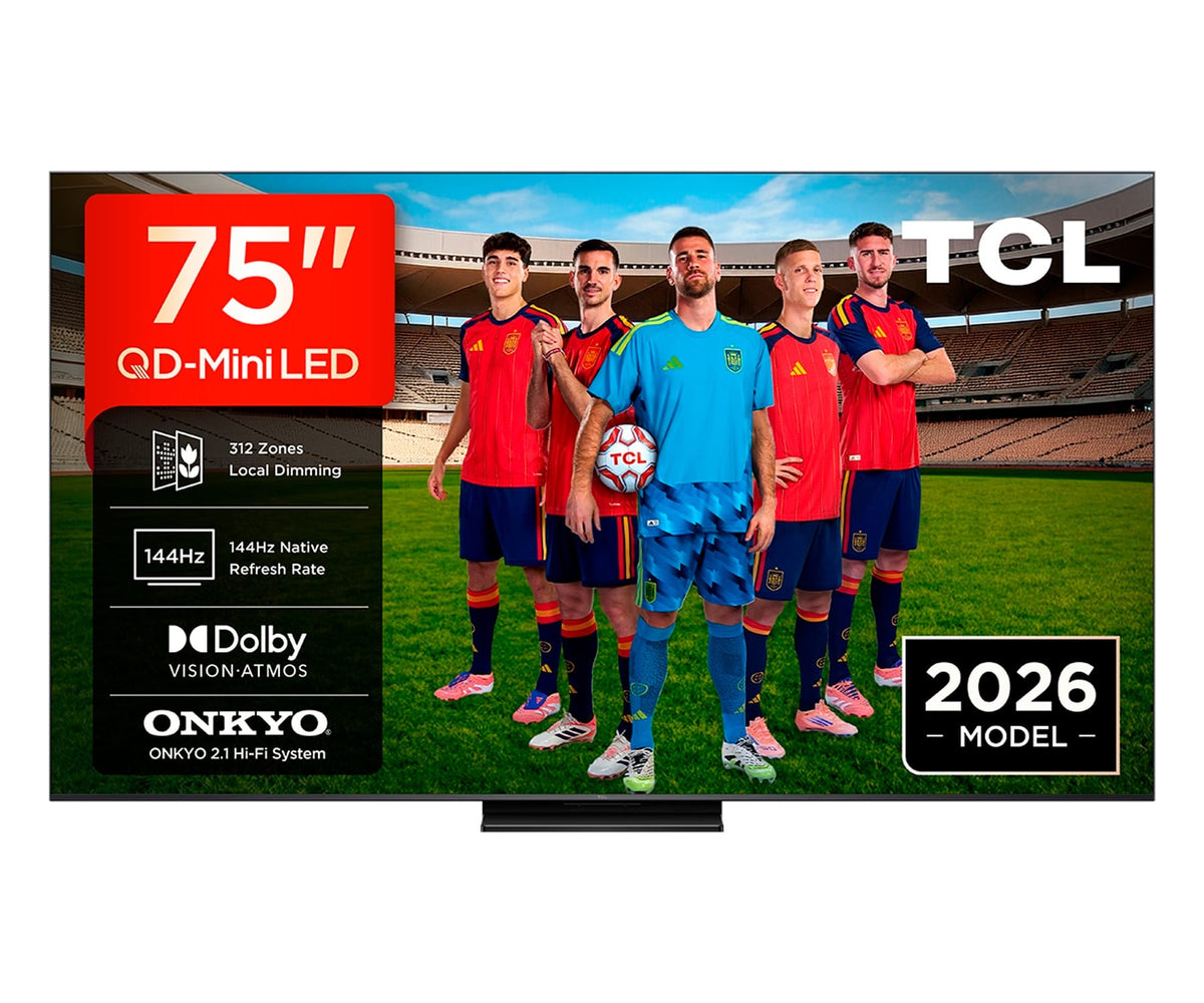 TCL 75C6K PRO NEGRO / TELEVISOR SMART TV 75" / 4K UHD QD-MINILED / 144 HZ
