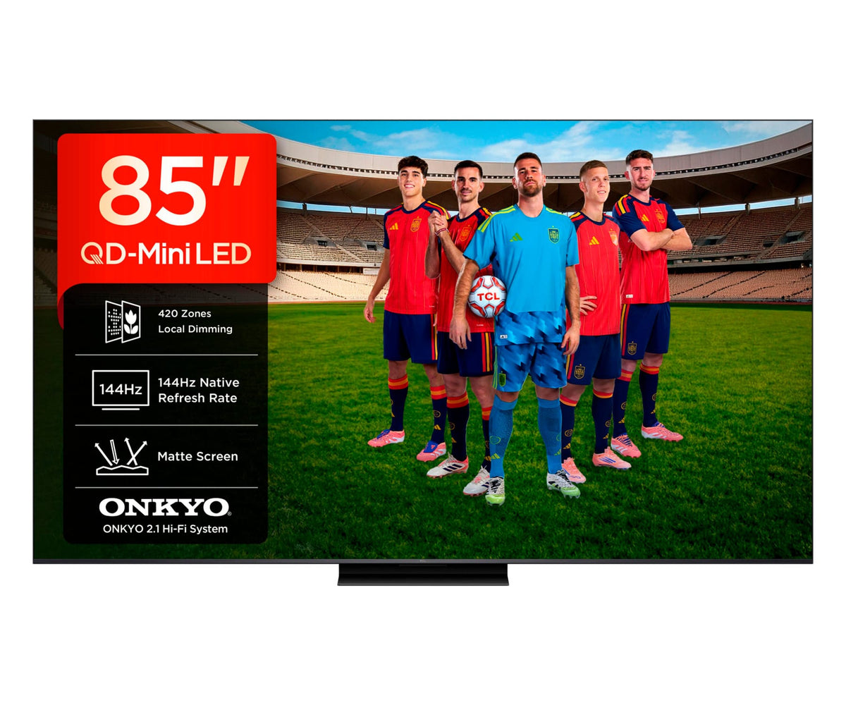 TCL 85C6K PRO NEGRO / TELEVISOR SMART TV 85" / 4K UHD QD-MINILED / 144 HZ