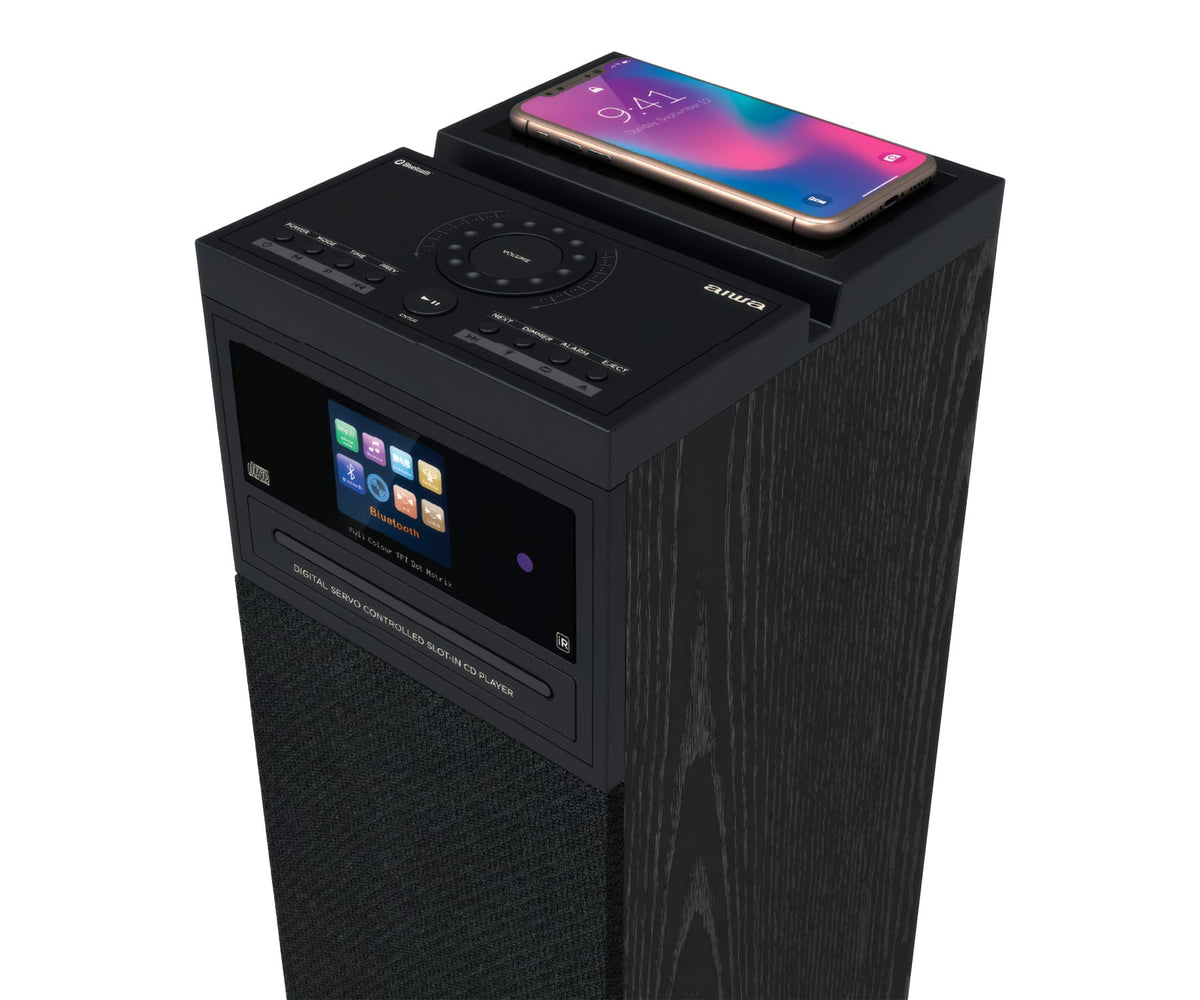 AIWA TSBT-360BK BLACK / SISTEMA DE ALTAVOCES DE TORRE MULTIMEDIA - detalle