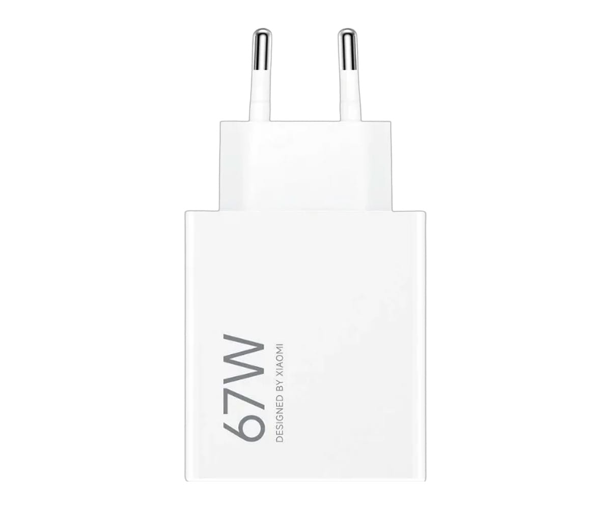XIAOMI HYPER CHARGER WHITE / CARGADOR DE RED ELÉCTRICA / USB-A / 67W
