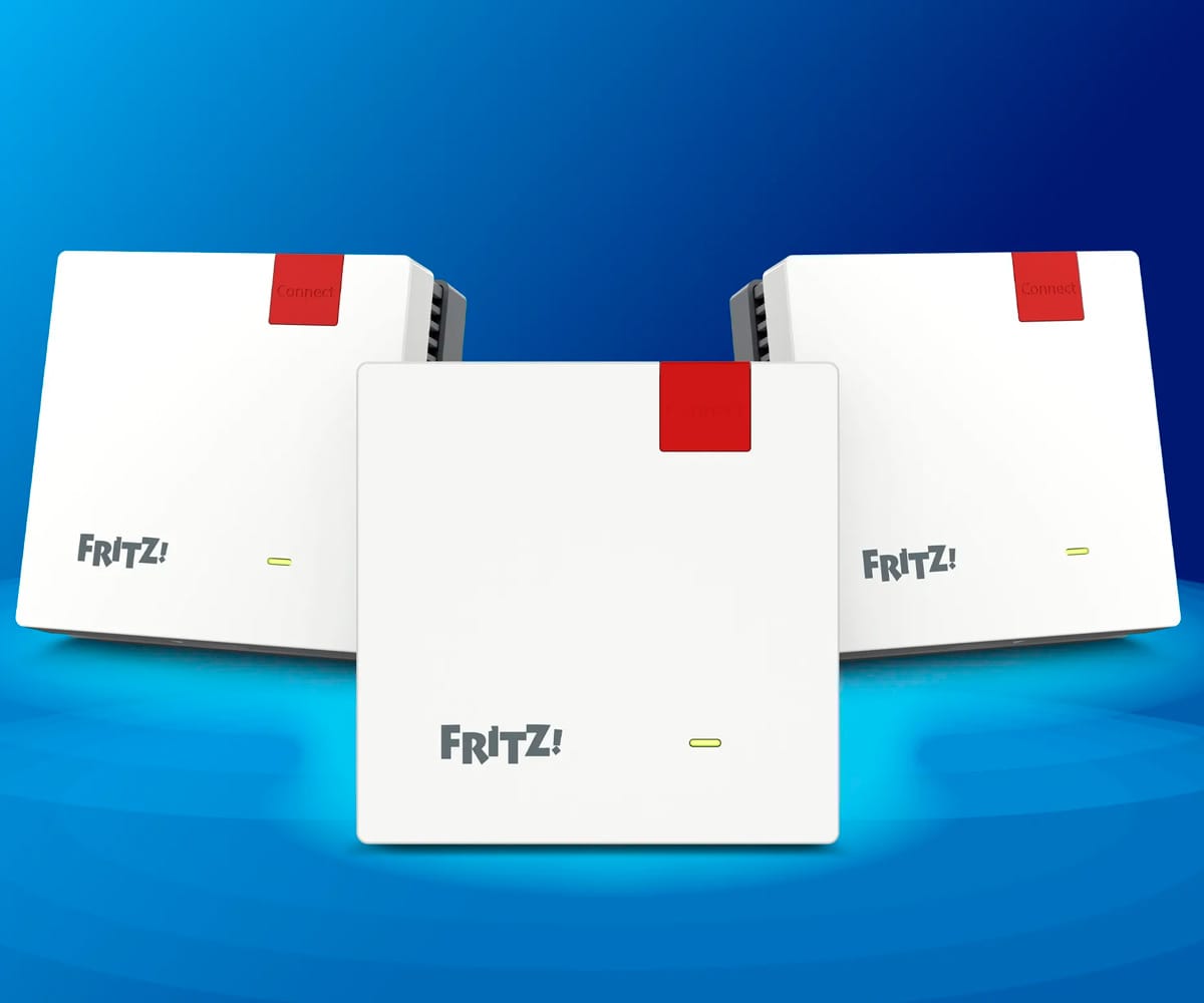 FRITZ! MESH SET 1600 BLANCO / SET DE 3 REPETIDORES WI-FI - detalle