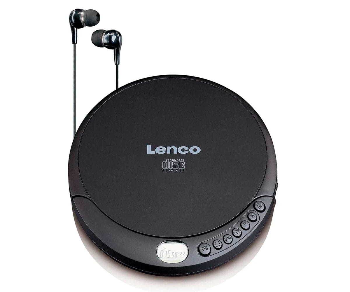 LENCO CD-010 NEGRO / REPRODUCTOR DE CD PORTÁTIL