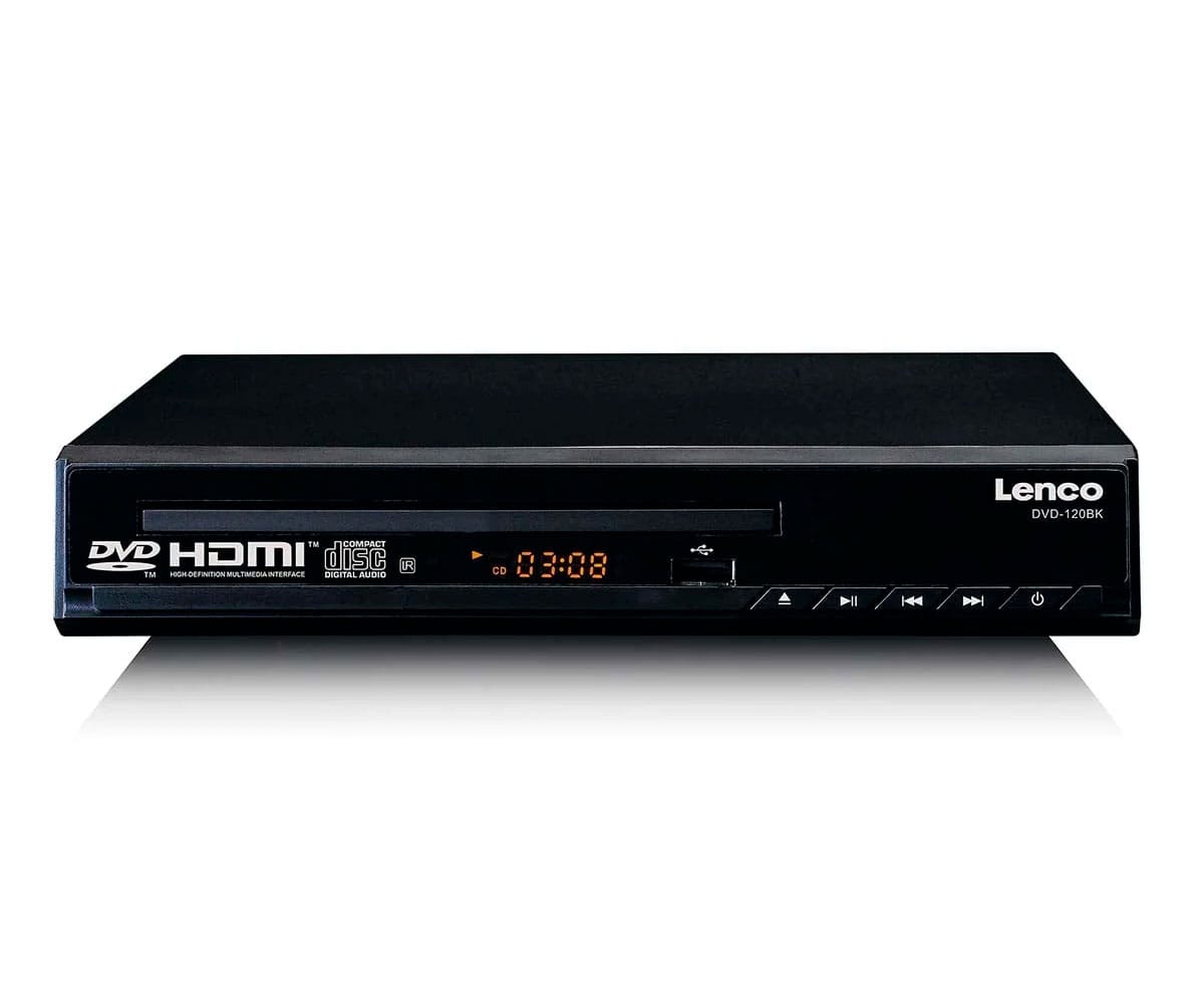 LENCO DVD-120BK / REPRODUCTOR DE DVD CON HDMI Y MANDO A DISTANCIA - detalle
