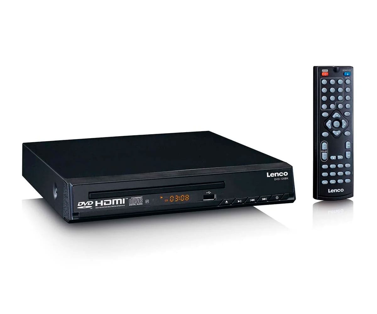 LENCO DVD-120BK / REPRODUCTOR DE DVD CON HDMI Y MANDO A DISTANCIA - detalle