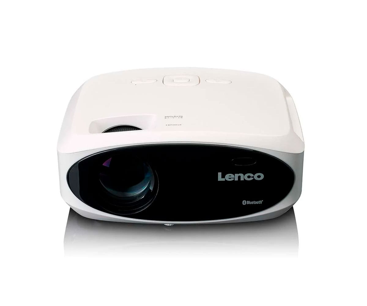 LENCO LPJ-900WH BLANCO / PROYECTOR LCD CON BLUETOOTH / 250 LÚMENES ANSI