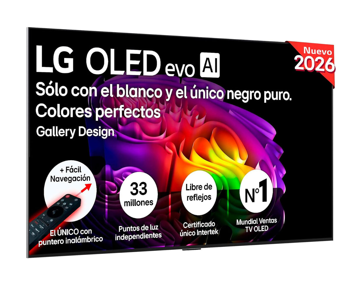 LG OLED EVO AI C6 / TELEVISOR SMART TV 55" OLED / 165HZ VRR / UHD 4K HDR