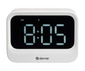 DENVER EC-54W BLANCO / RELOJ ELÉCTRICO CON ALTAVOZ BLUETOOTH Y FUNCIÓN DE DOBLE ALARMA