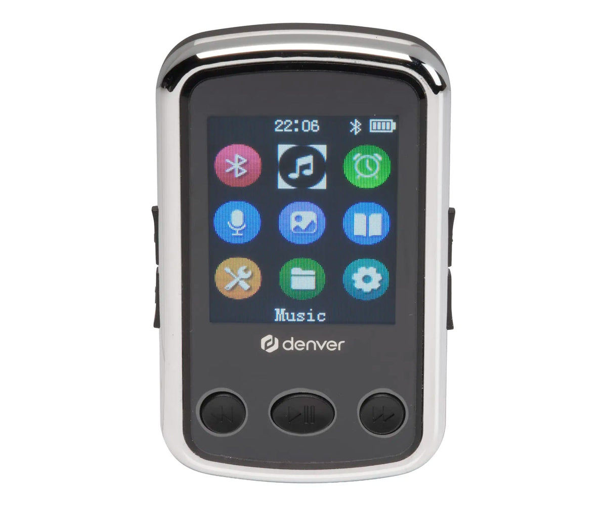 DENVER MPS-320B NEGRO / REPRODUCTOR MP3 ACOPLABLE CON 32 GB DE ALMACENAMIENTO Y BLUETOOTH
