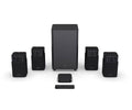 HISENSE HT SATURN BLACK / SISTEMA DE CINE EN CASA 4.1.2, 13 ALTAVOCES, SUBWOOFER