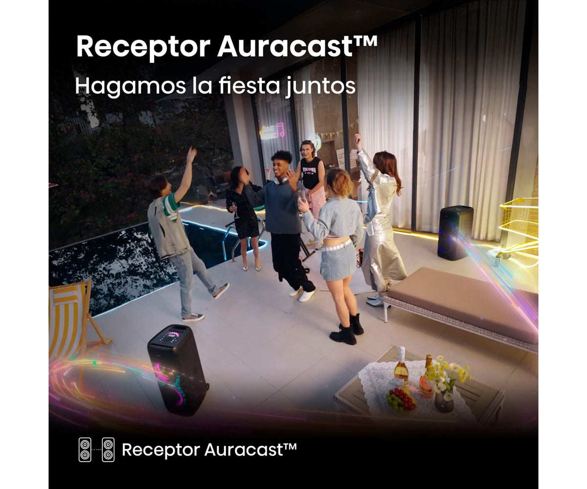 HISENSE PARTY THUNDER NEGRO / ALTAVOZ PORTÁTIL - detalle