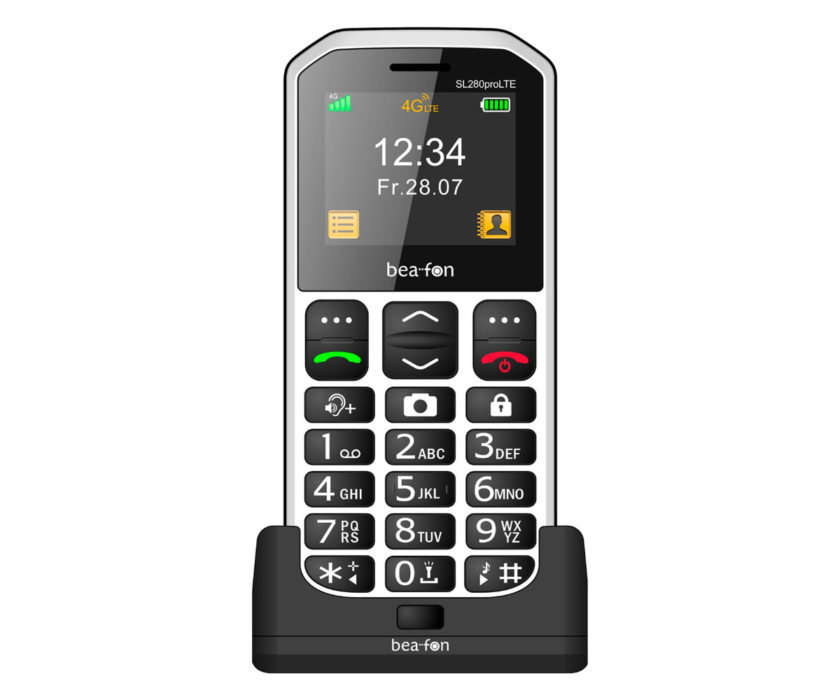 BEAFON SL280PRO LTE (4G) BLANCO Y NEGRO / MÓVIL 2"