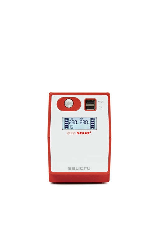 Salicru SPS 500 SOHO+ Línea interactiva 0.5 kVA 300 W 4 salidas AC
