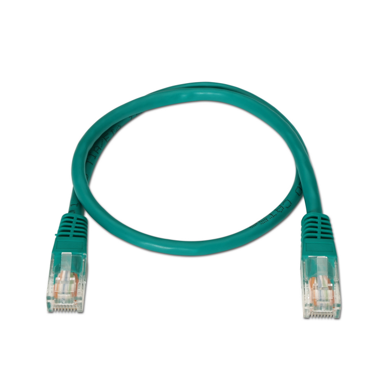 AISENS A133-0193 cable de red Verde 0.5 m Cat5e U/UTP (UTP) - detalle