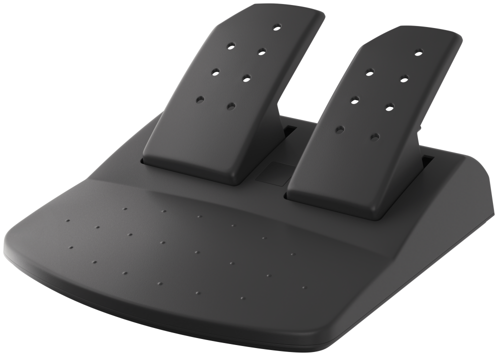 GENESIS Seaborg 350 Negro. Azul USB Volante + Pedales Nintendo Switch. PC. PlayStation 4. Playstation 3. Xbox 360. Xbox One. Xbox Series S. Xbox Series X - detalle