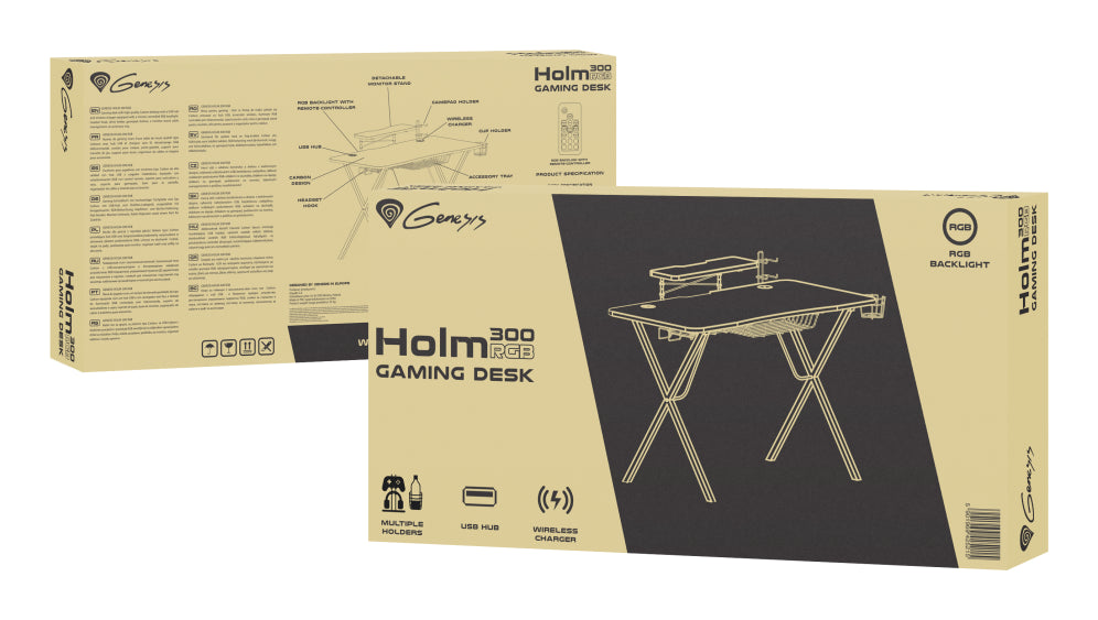 GENESIS Holm 300 RGB Negro