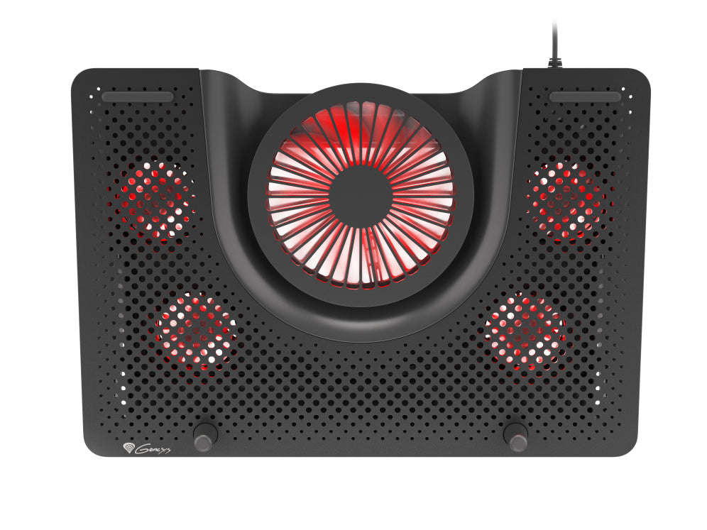 GENESIS Oxid 550 almohadilla fría 43.9 cm (17.3") 2800 RPM Negro