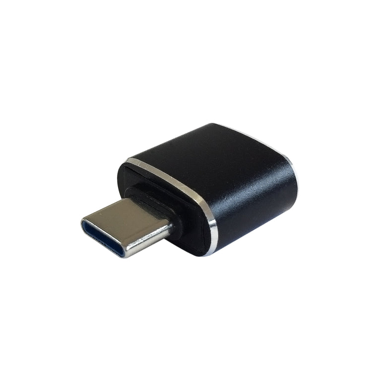 AISENS Mini adaptador USB 3.1 Gen2 3A. tipo USB-C/M-A/H. Negro
