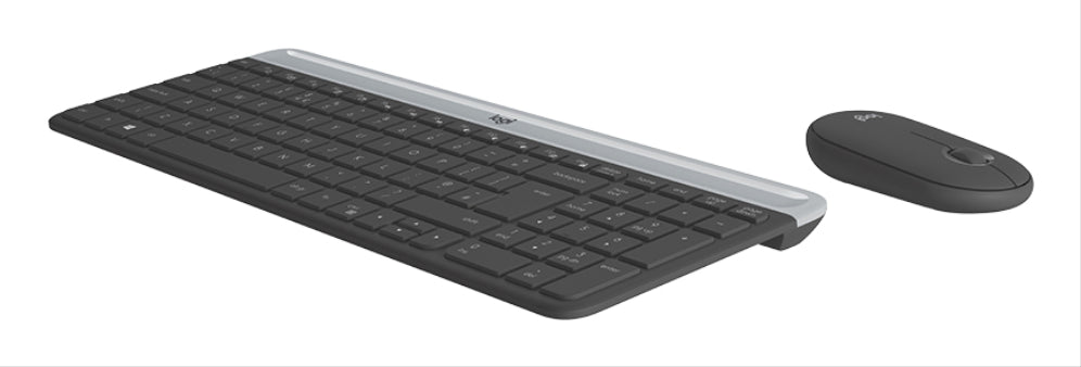 Logitech 920-009198 teclado Ratón incluido Universal RF inalámbrico QWERTY Español Grafito