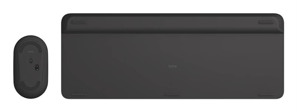 Logitech 920-009198 teclado Ratón incluido Universal RF inalámbrico QWERTY Español Grafito - detalle