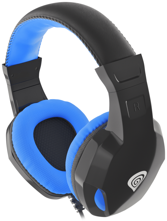 GENESIS ARGON 100 Auriculares Alámbrico Diadema Juego Negro. Azul - detalle