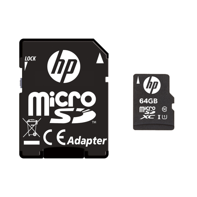 HP SDU64GBXC10HP-EF memoria flash 64 GB MicroSDXC UHS-I Clase 10 - detalle