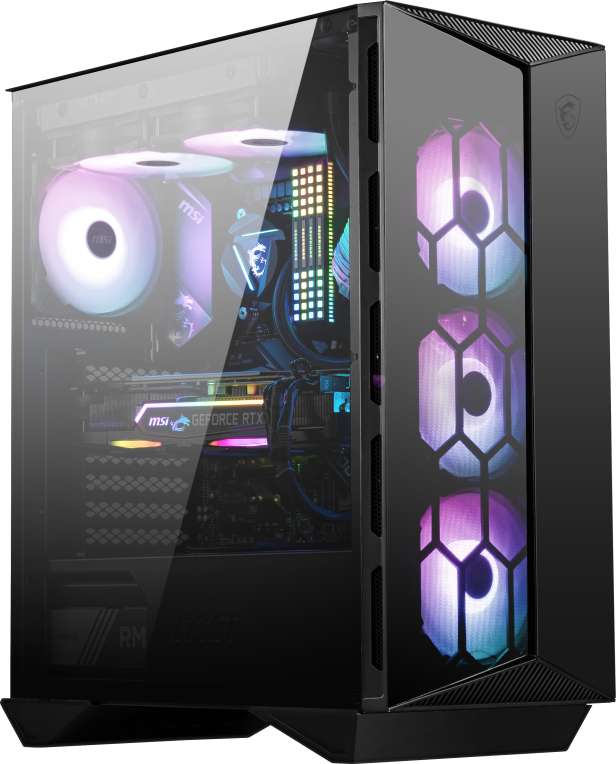 MSI MPG GUNGNIR 110R carcasa de ordenador Midi Tower Negro - detalle