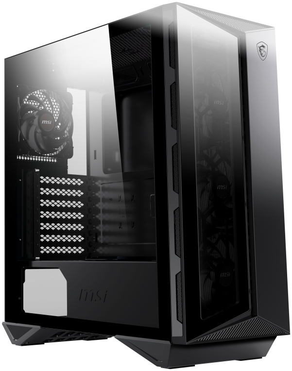MSI MPG GUNGNIR 110R carcasa de ordenador Midi Tower Negro - detalle