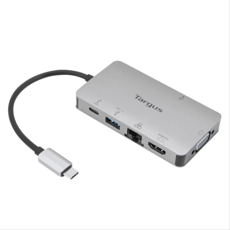Targus DOCK419 Alámbrico USB 3.2 Gen 1 (3.1 Gen 1) Type-C Gris