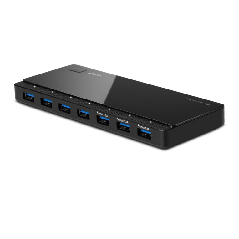 TP-Link UH700 hub d'interfície USB 3.2 Gen 1 (3.1 Gen 1) Micro-B 5000 Mbit/s Negre