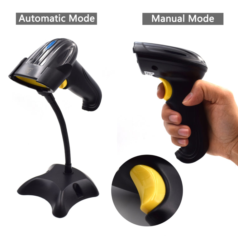 Ewent EW3430 lector de codi de barres Lector de codis de barres portàtil 1D LED Negre