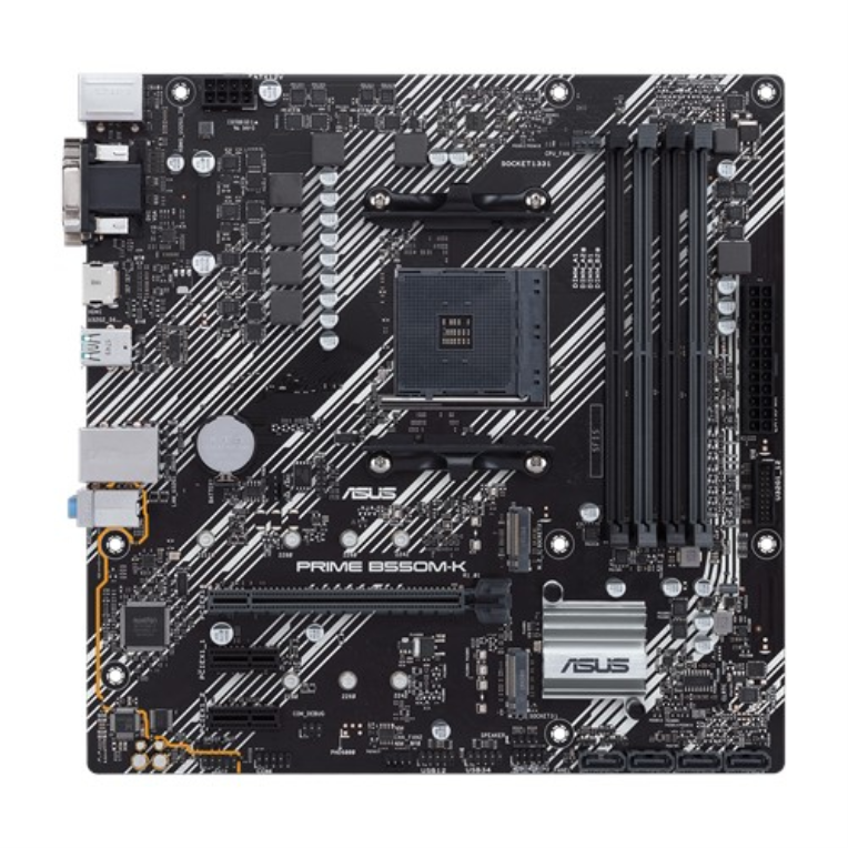 ASUS PRIME B550M-K AMD B550 Zócalo AM4 micro ATX - detalle