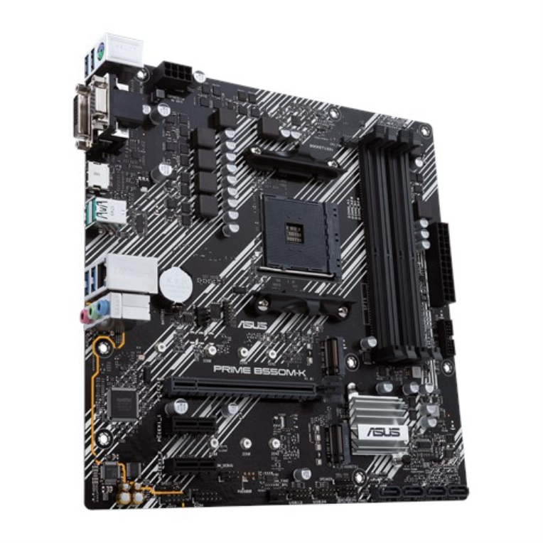 ASUS PRIME B550M-K AMD B550 Zócalo AM4 micro ATX - detalle