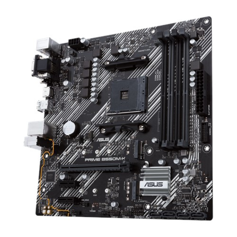 ASUS PRIME B550M-K AMD B550 Zócalo AM4 micro ATX - detalle