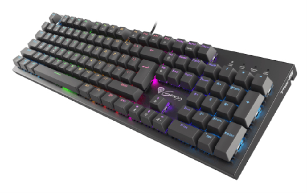 GENESIS THOR 300 RGB teclado Juego USB QWERTY Inglés Negro - detalle