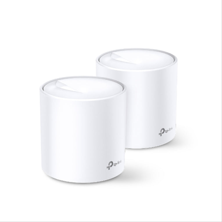 TP-Link Deco X20 (2-pack) Doble banda (2.4 GHz / 5 GHz) Wi-Fi 5 (802.11ac) Blanco Interno