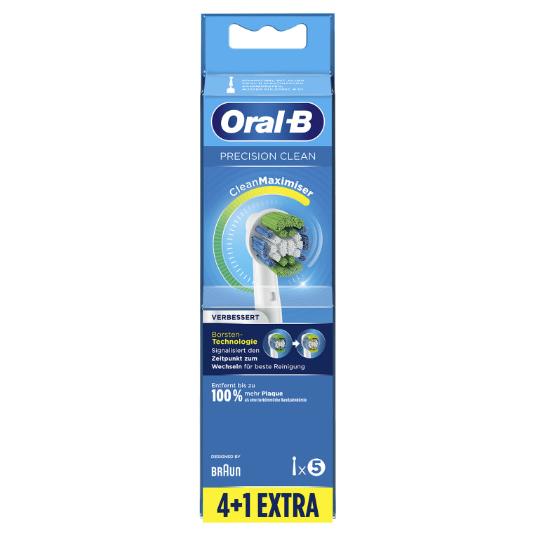 Oral-B Precision Clean 80339350 cepillo de cabello 5 pieza(s) Azul. Blanco