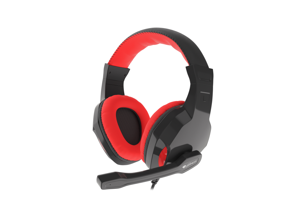 GENESIS Argon 110 Auriculares Alámbrico Diadema Juego Negro. Rojo - detalle