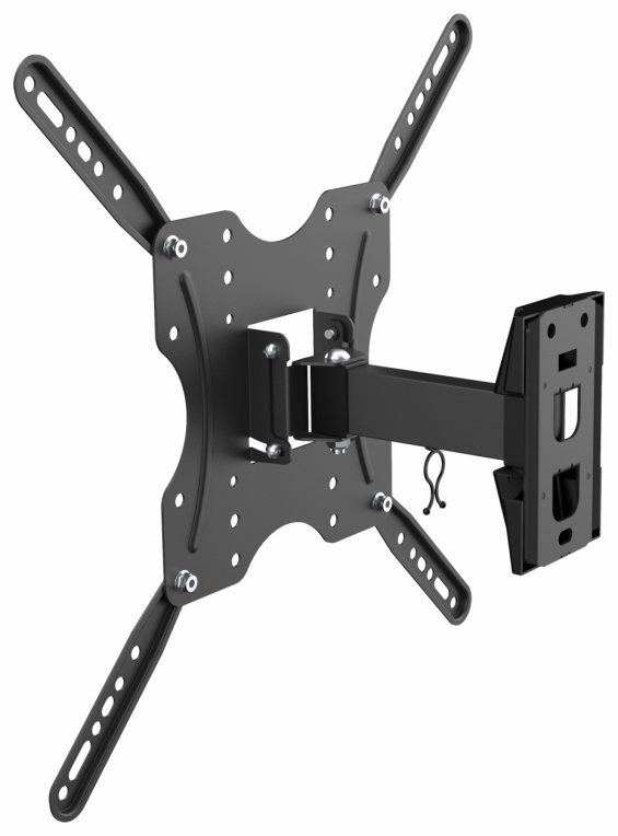 AISENS Soporte ECO giratorio. inclinable para monitor/TV 30kg (2 Pivotes) de 32-55. Negro - detalle
