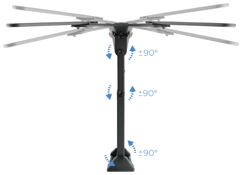 TooQ LP6055TN-B soporte para TV 139.7 cm (55") - detalle