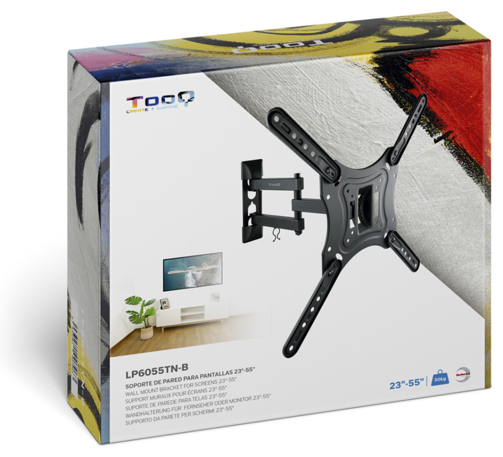 TooQ LP6055TN-B soporte para TV 139.7 cm (55") - detalle